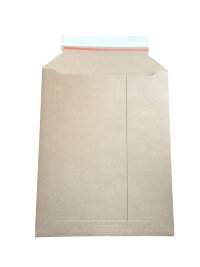 Пакет картонный крафт UltraPack A5+, 215x270, 300 г/м2, лента