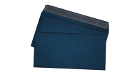 Конверты темно-синие металлик E65, 110x220, 120г/м2, дизайнерская бумага