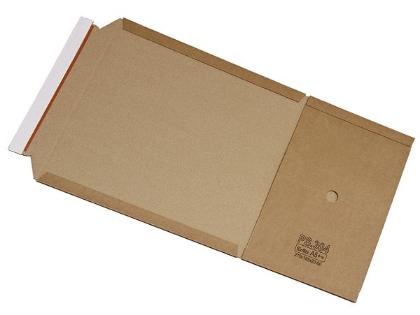 Упаковка из микрогофрокартона A5++, 270x185x20-70 коричневый, 1,0-1,8мм, лента, 10шт/уп